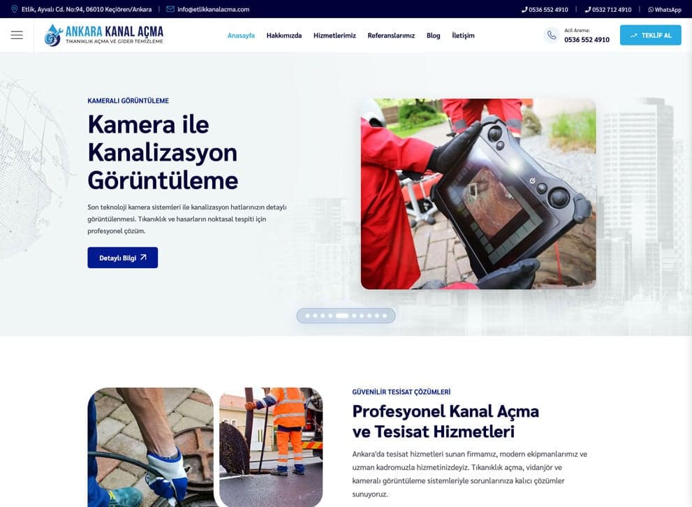 Etlik Kanal Açma